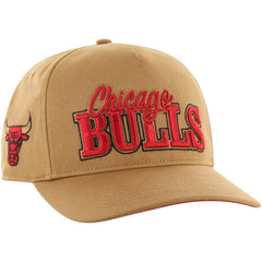 Chicago Bulls '47 Barnes Hitch Adjustable Hat - Tan outlet