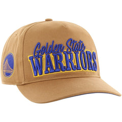 Golden State Warriors '47 Barnes Hitch Adjustable Hat sale - Tan on sale