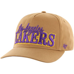 Los Angeles Lakers '47 Barnes Hitch Adjustable Hat - Tan cheap