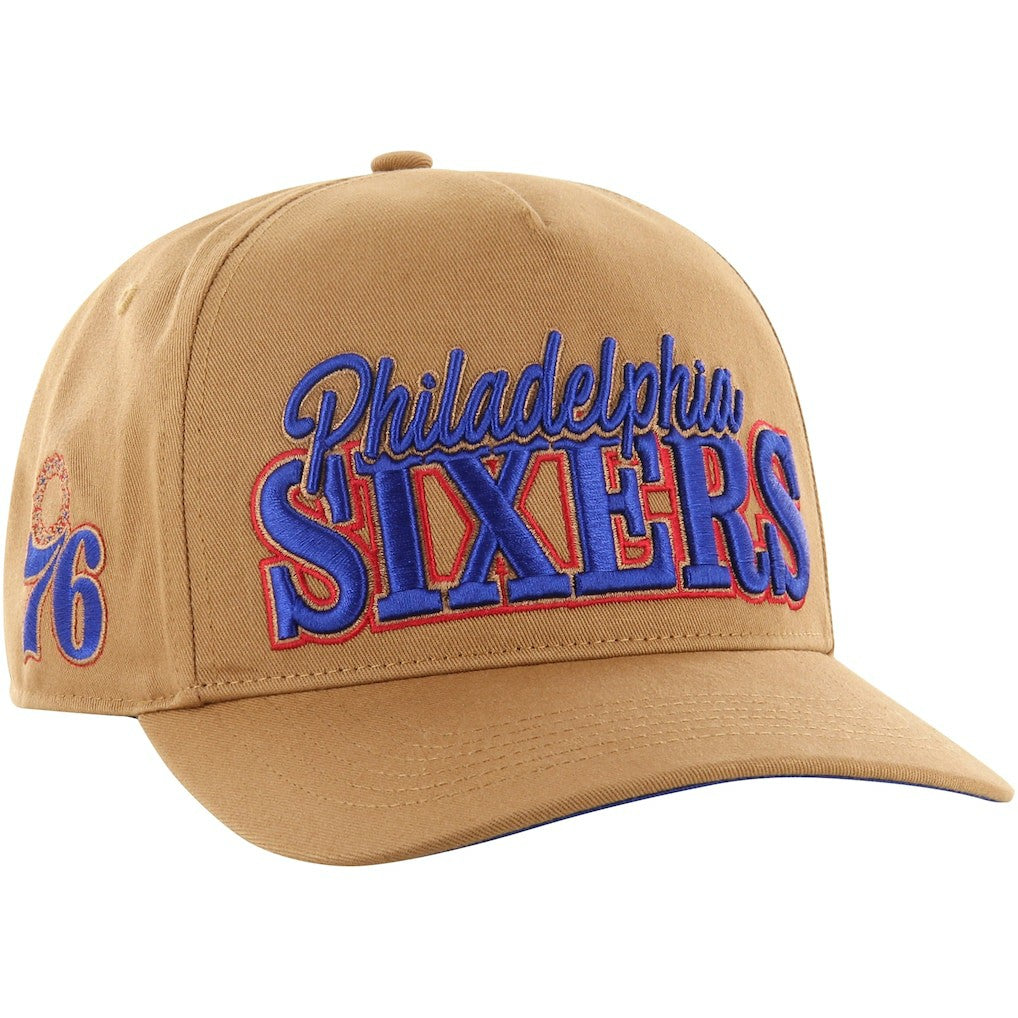 Philadelphia 76ers '47 Barnes Hitch Adjustable Hat - Tan online