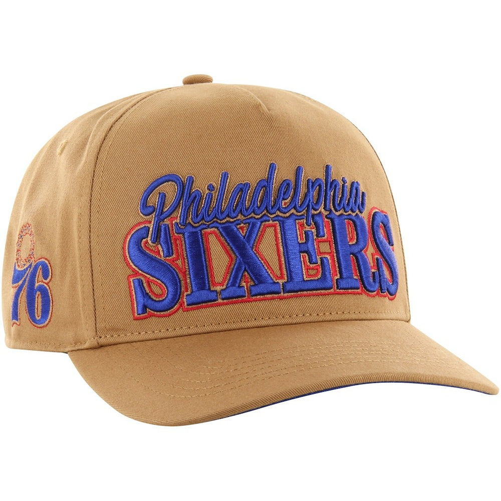 Philadelphia 76ers '47 Barnes Hitch Adjustable Hat - Tan online