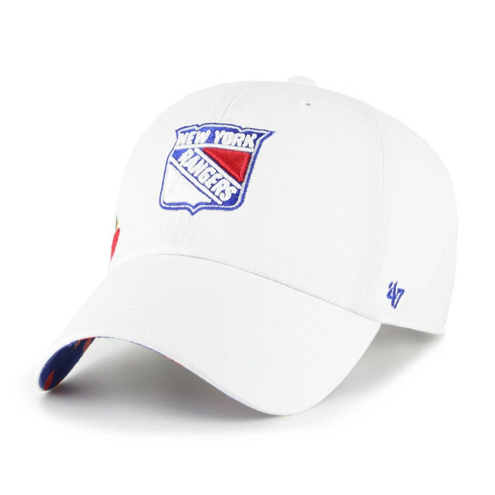 New York Rangers '47 Women's Confetti Clean Up Adjustable Hat - White Hats