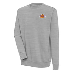 Los Angeles Lakers Antigua Victory Pullover Sweatshirt - Heather Gray online