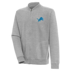 Detroit Lions Antigua Victory Full-Zip Jacket - Heather Gray on sale