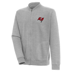 Tampa Bay Buccaneers Antigua Victory Full-Zip Jacket - Heather Gray outlet