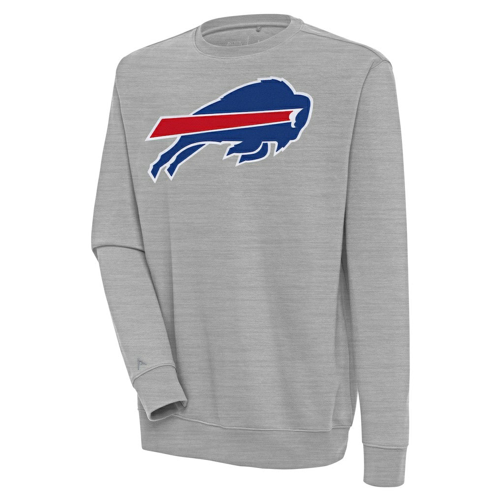 Buffalo Bills Antigua Victory Pullover Sweatshirt - Heather Gray discount