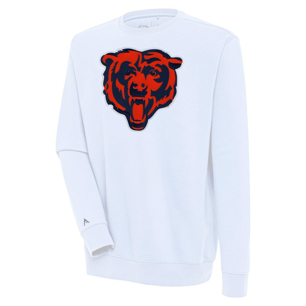 Chicago Bears Antigua Victory Pullover Sweatshirt - White on sale
