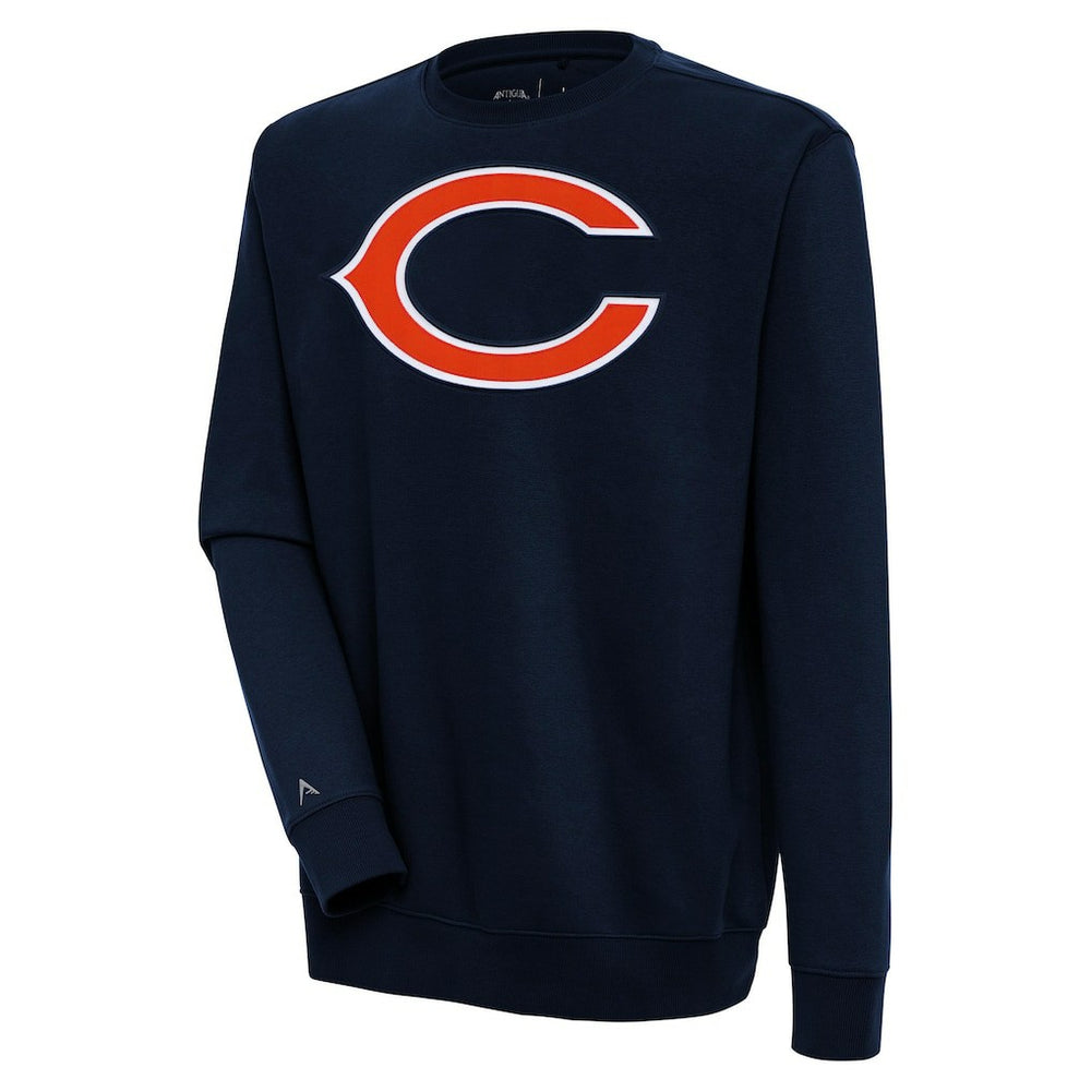 Chicago Bears Antigua Victory Pullover Sweatshirt - Navy discount