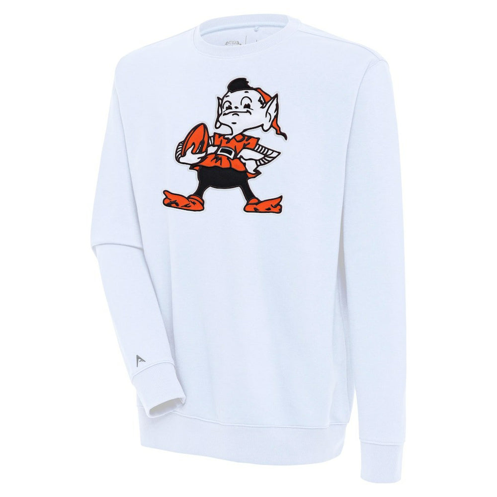 Cleveland Browns Antigua Victory Pullover Sweatshirt - White online