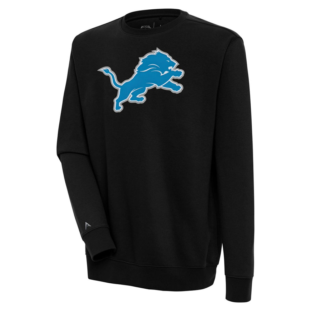Detroit Lions Antigua Victory Pullover Sweatshirt - Black cheap