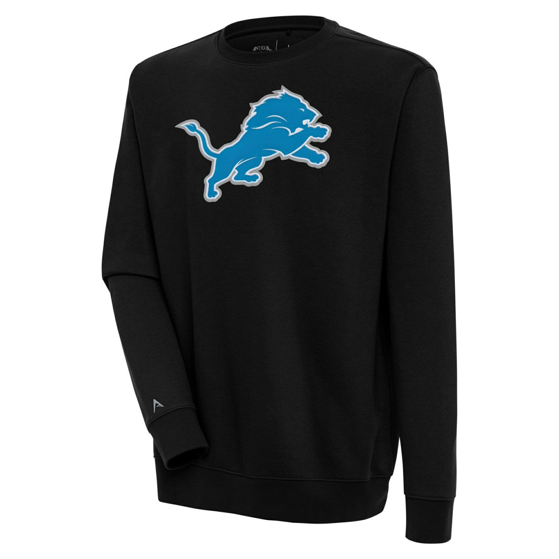 Detroit Lions Antigua Victory Pullover Sweatshirt - Black cheap