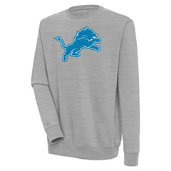 Detroit Lions Antigua Victory Pullover Sweatshirt - Heather Gray outlet