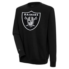 Las Vegas Raiders Antigua Victory Pullover Sweatshirt - Black outlet
