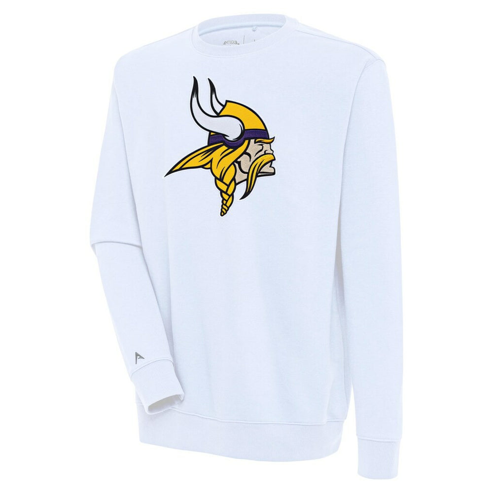Minnesota Vikings Antigua Victory Pullover Sweatshirt - White outlet
