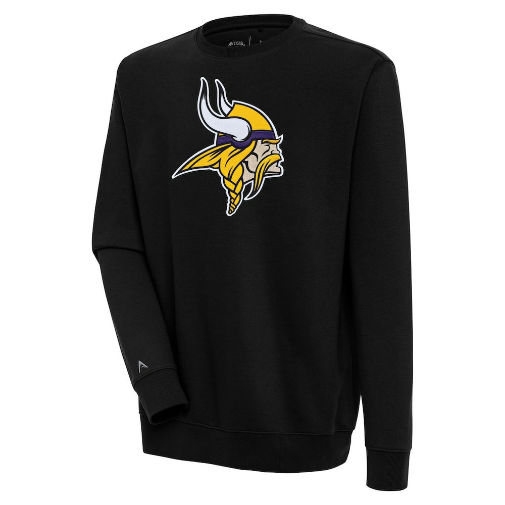 Minnesota Vikings Antigua Victory Pullover Sweatshirt - Black outlet