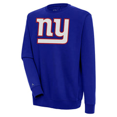 New York Giants Antigua Victory Pullover Sweatshirt - Royal on sale
