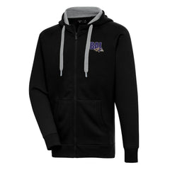 Baltimore Ravens Antigua Victory Full-Zip Hoodie - Black on sale