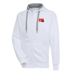 Cincinnati Bengals Antigua Victory Full-Zip Hoodie - White for sale