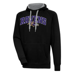 Baltimore Ravens Antigua Victory Pullover Hoodie - Black for sale