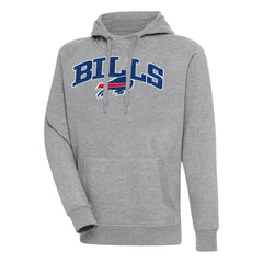 Buffalo Bills Antigua Victory Pullover Hoodie - Heather Gray cheap