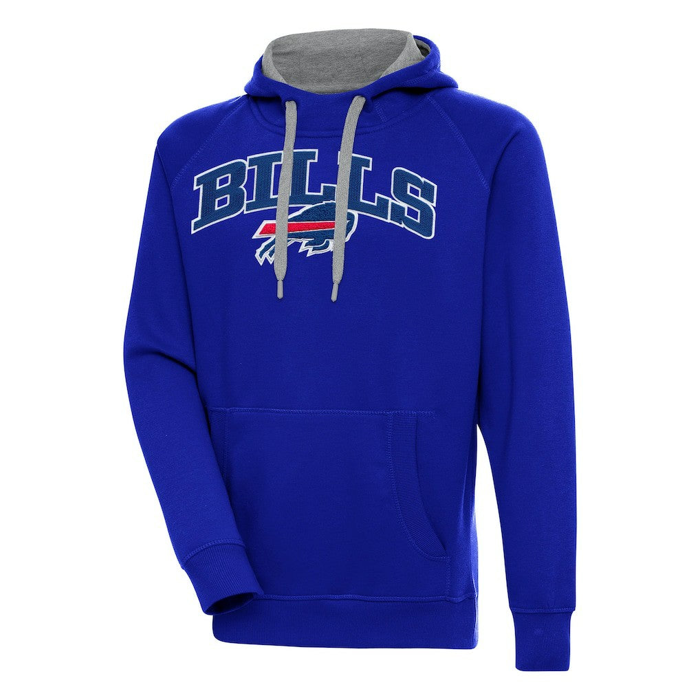 Buffalo Bills Antigua Victory Pullover Hoodie - Royal on sale