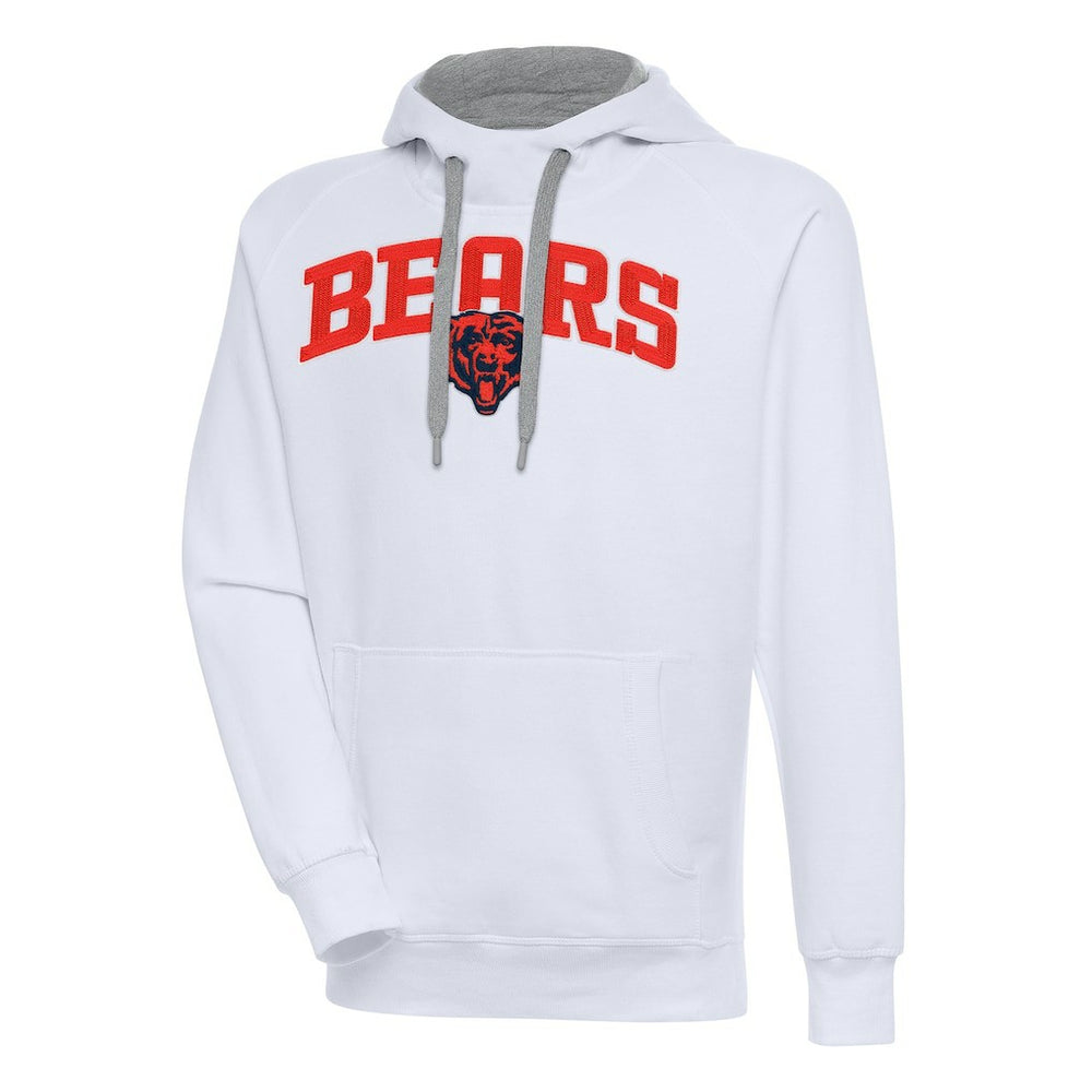 Chicago Bears Antigua Victory Pullover Hoodie - White cheap