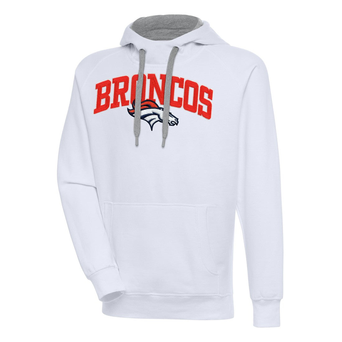 Denver Broncos Antigua Victory Pullover Hoodie - White online