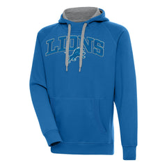 Detroit Lions Antigua Victory Pullover Hoodie - Blue sale