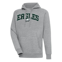 Philadelphia Eagles Antigua Victory Pullover Hoodie - Heather Gray sale