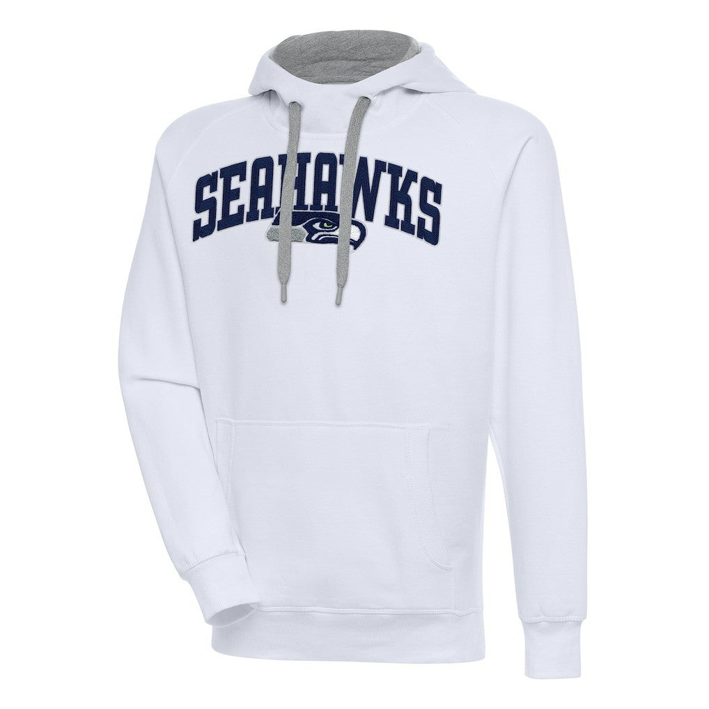 Seattle Seahawks Antigua Victory Pullover Hoodie - White online