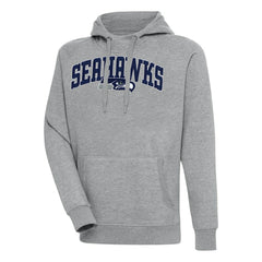 Seattle Seahawks Antigua Victory Pullover Hoodie - Heather Gray cheap