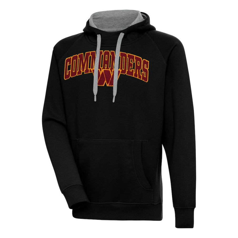Washington Commanders Antigua Victory Pullover Hoodie - Black cheap