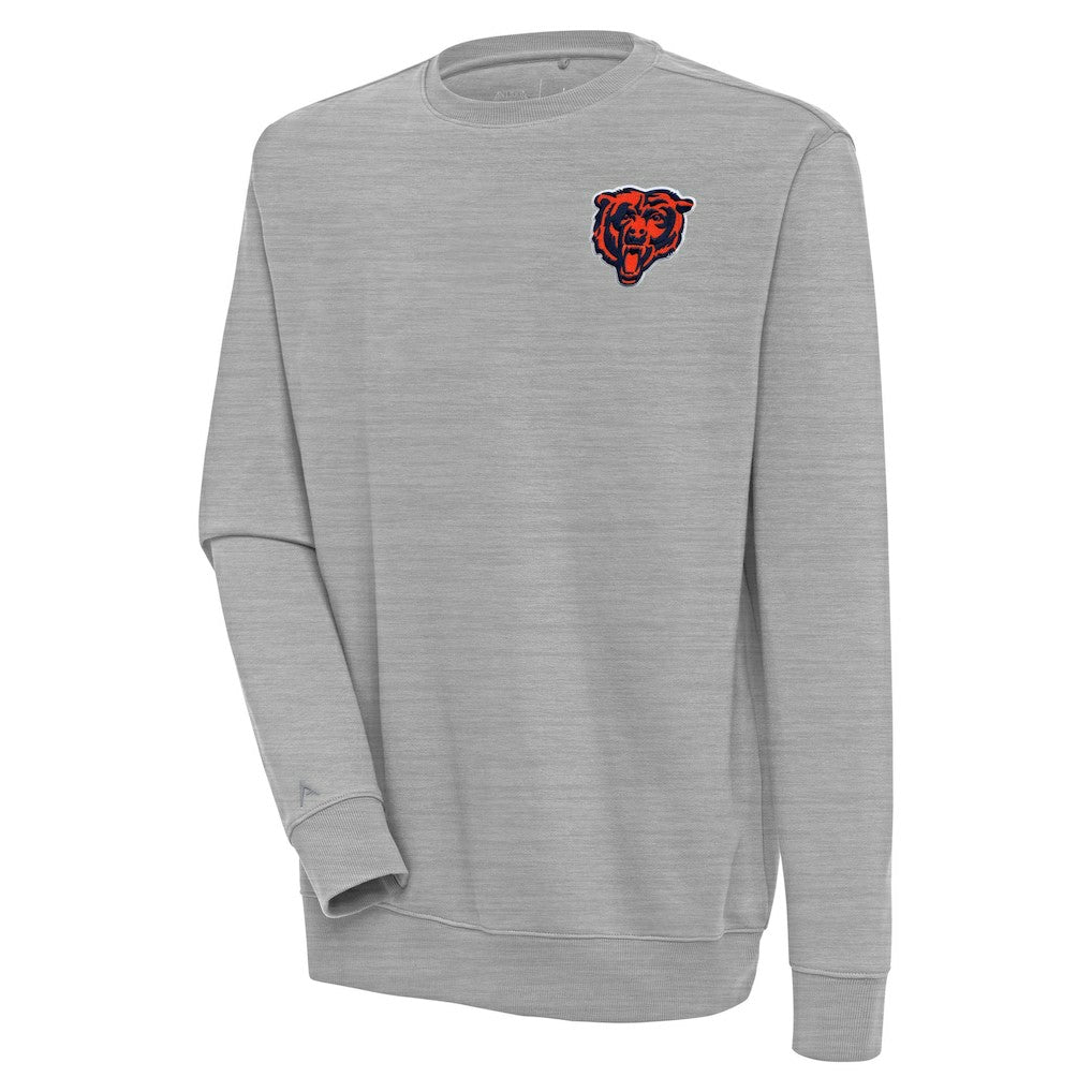 Chicago Bears Antigua Victory Pullover Sweatshirt - Heather Gray for sale