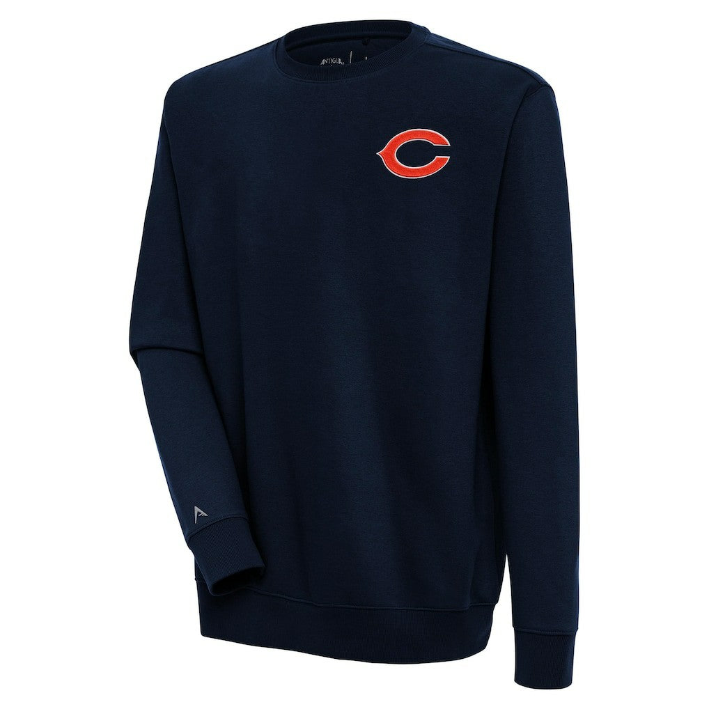 Chicago Bears Antigua Victory Pullover Sweatshirt - Navy on sale