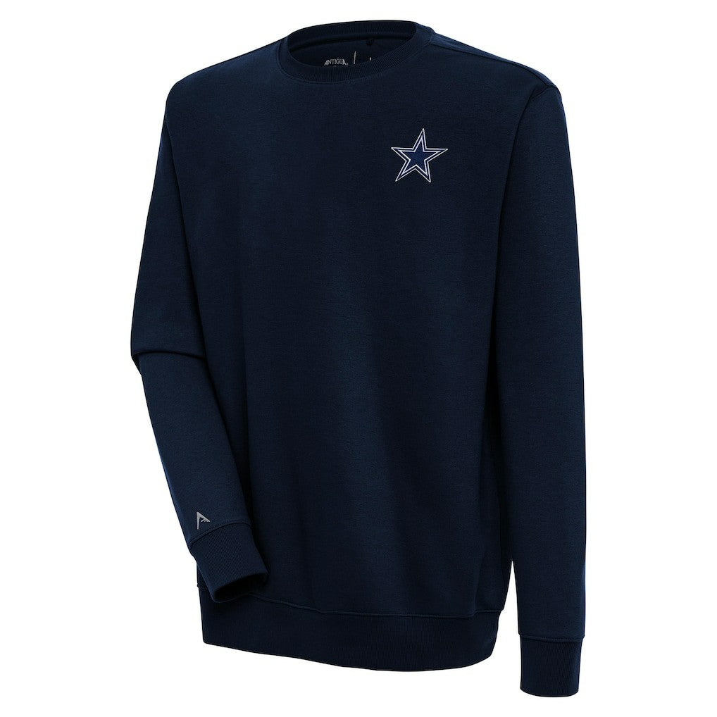 Dallas Cowboys Antigua Victory Pullover Sweatshirt - Navy online