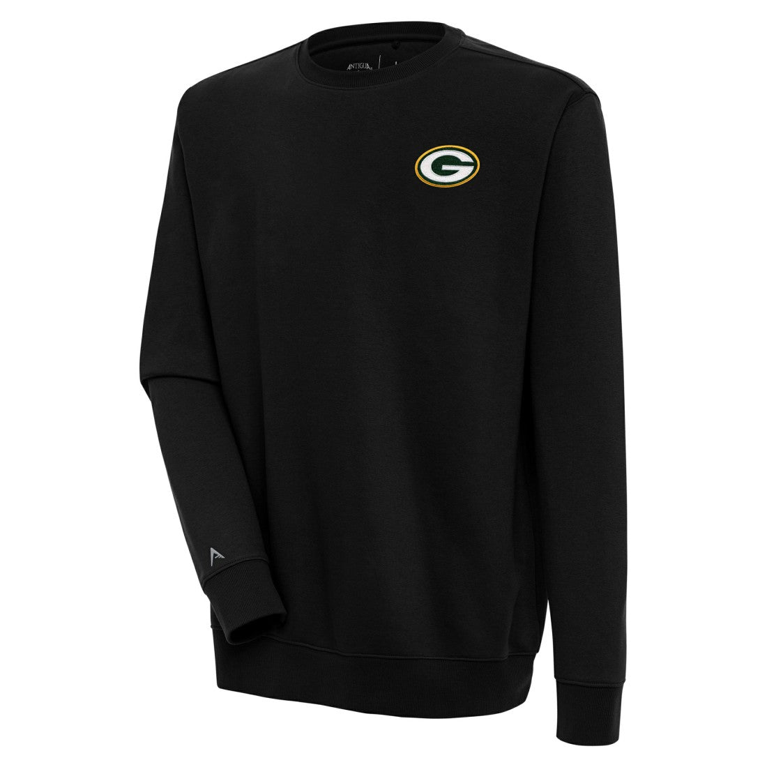 Green Bay Packers Antigua Victory Pullover Sweatshirt - Black for sale