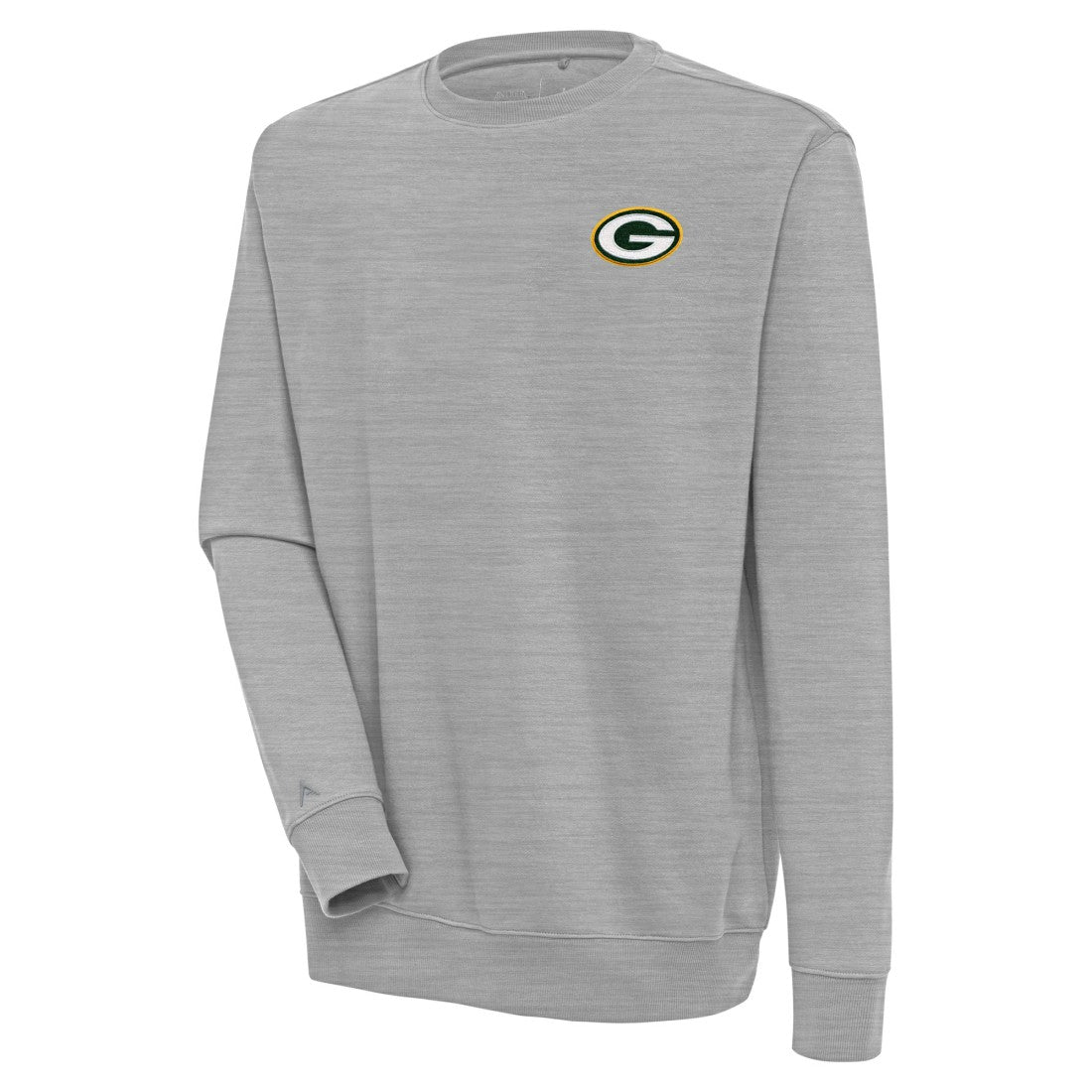 Green Bay Packers Antigua Victory Pullover Sweatshirt - Heather Gray sale