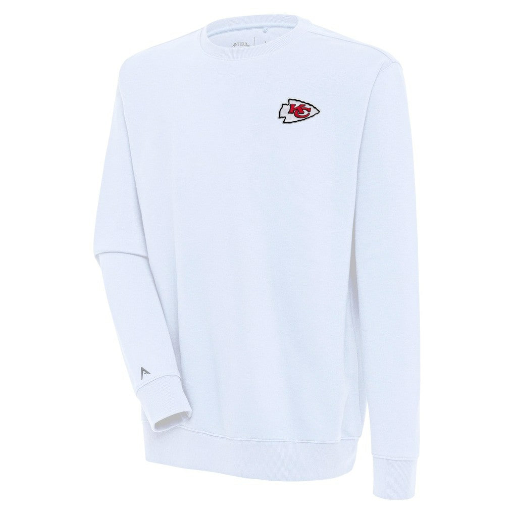 Kansas City Chiefs Antigua Victory Pullover Sweatshirt - White online