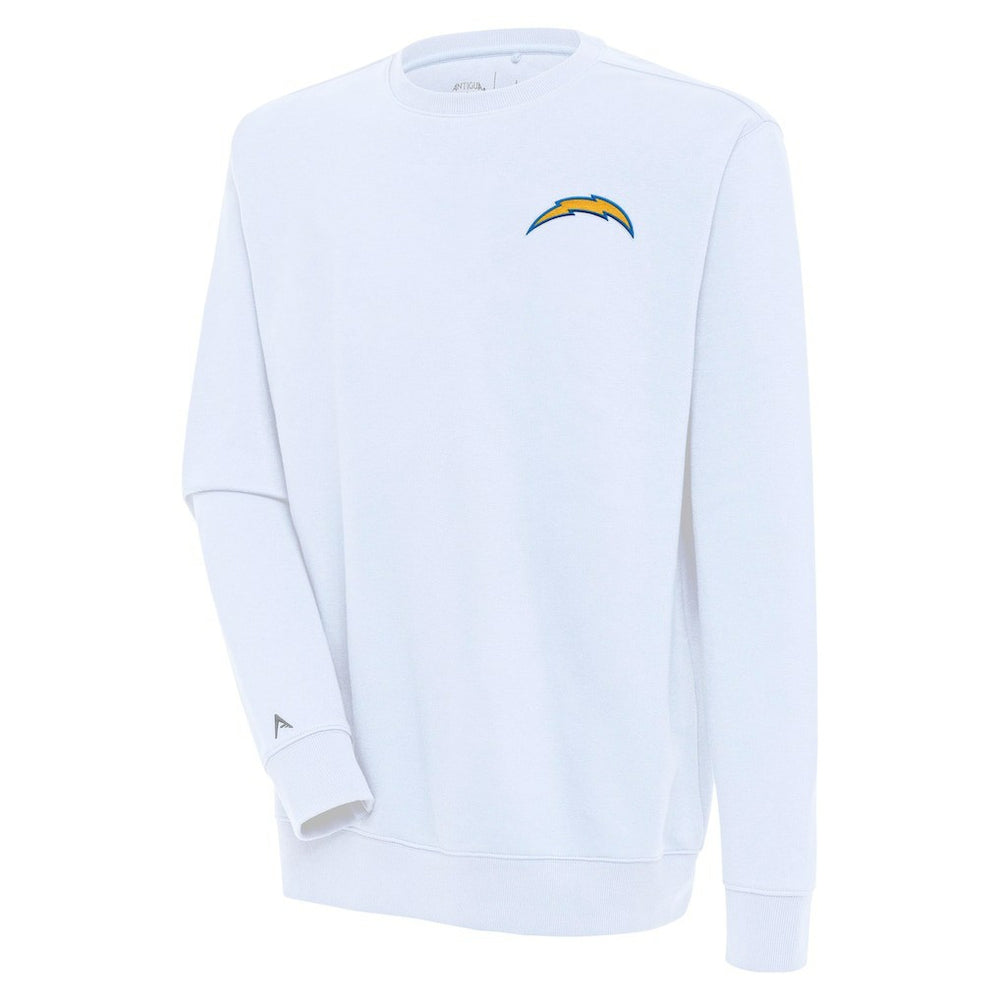 Los Angeles Chargers Antigua Victory Pullover Sweatshirt - White sale
