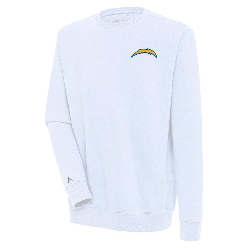 Los Angeles Chargers Antigua Victory Pullover Sweatshirt - White sale