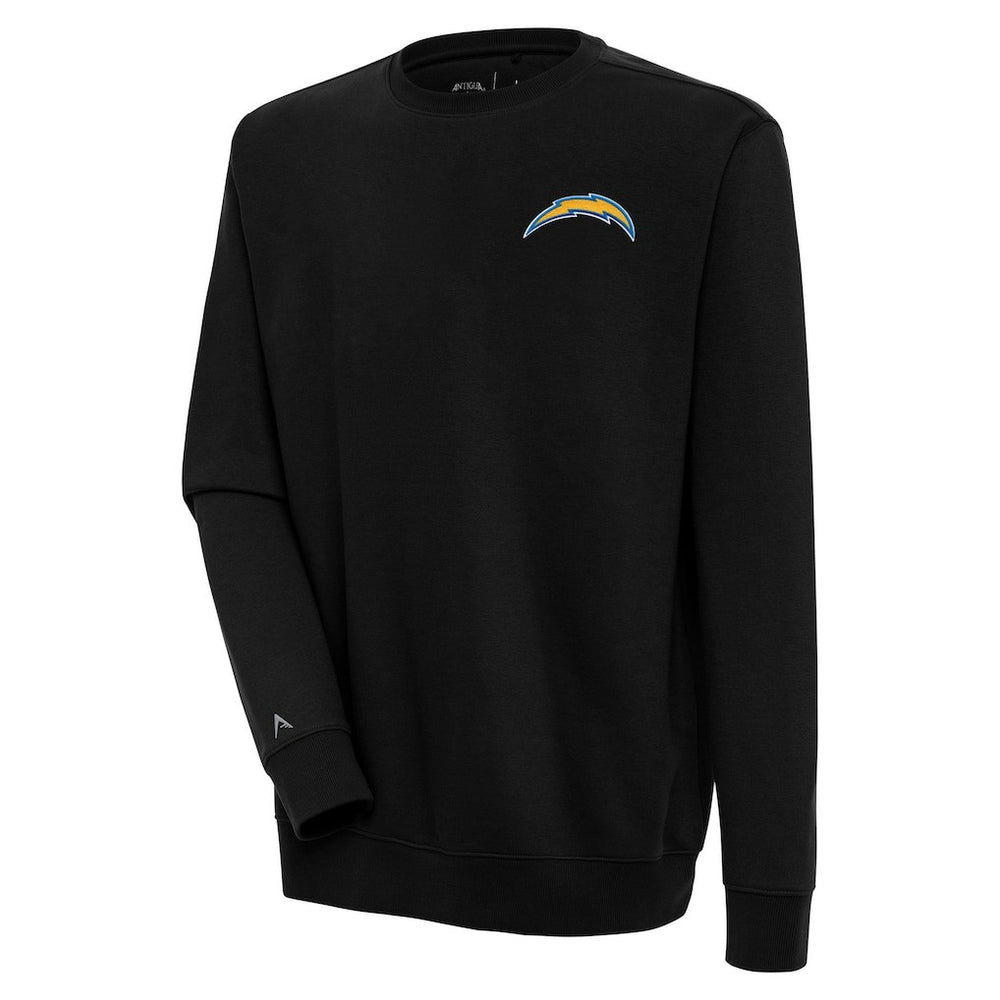 Los Angeles Chargers Antigua Victory Pullover Sweatshirt - Black on sale