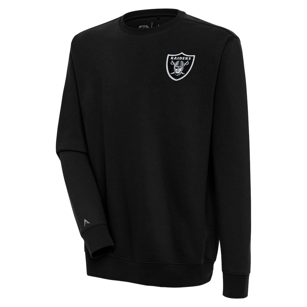 Las Vegas Raiders Antigua Victory Pullover Sweatshirt - Black sale
