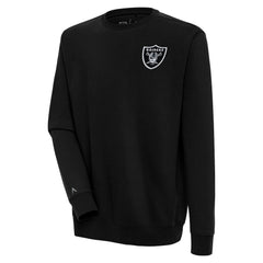 Las Vegas Raiders Antigua Victory Pullover Sweatshirt - Black sale