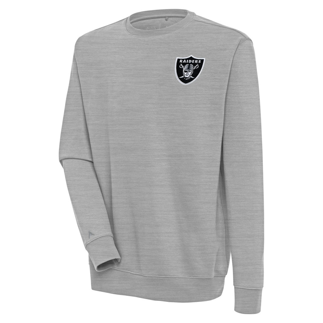 Las Vegas Raiders Antigua Victory Pullover Sweatshirt - Heather Gray sale