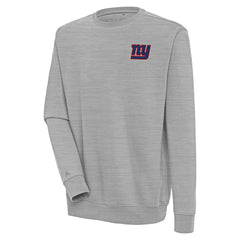 New York Giants Antigua Victory Pullover Sweatshirt - Heather Gray discount
