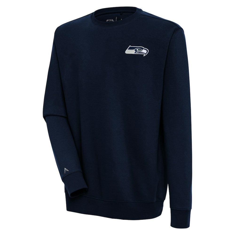 Seattle Seahawks Antigua Victory Pullover Sweatshirt - College Navy cheap