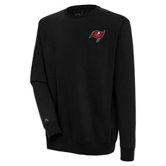 Tampa Bay Buccaneers Antigua Victory Pullover Sweatshirt - Black discount