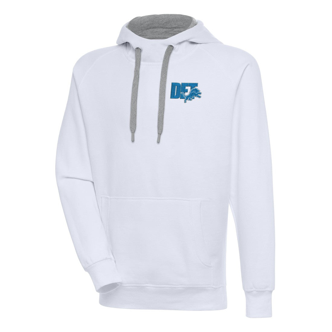 Detroit Lions Antigua Victory Pullover Hoodie - White discount
