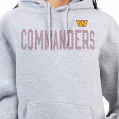 Washington Commanders G-III 4Her by Carl Banks Women's Dot Print Pullover Hoodie - Heather Gray cheap