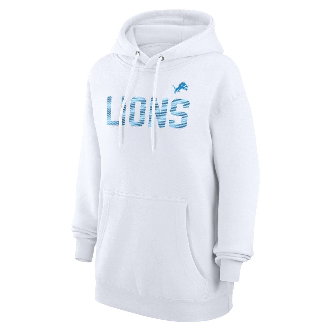 Detroit Lions G-III 4Her by Carl Banks Women's Dot Print Pullover Hoodie - White sale
